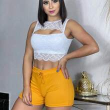 Women Sexy Lingerie - Màu Mù tạt vàng - Xem 1