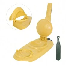 Maquina para hacer  dumplings. maquina para hacer empanaditas. maquina para hacer ravioles - Amarillo - Ver 2