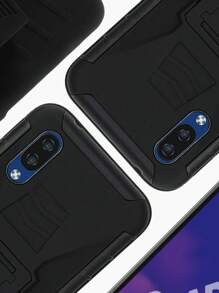Heavy Duty Case With Clip For Zte Blade A5 2020 - Black - View 4