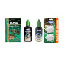Calcio Aclarador De Ojos Vitamina A Y Alimento Para Tortuga - Multicolor - Ver 1