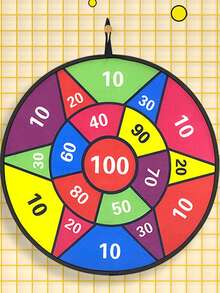 1 套粘球飞镖投掷游戏，带吸盘目标，室内互动运动玩具 - 彩色 - 查看 5