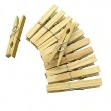 300 Peg Clothespin Clothes Peg Wooden Clothespin Promotion WOOD - 木頭 - 查看 5