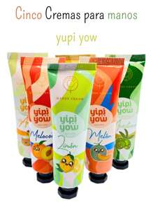 5 cremas para manos yipis yow para piel seca y vitaminas incluidas olor natural Hands Cream - Multicolor - Ver 1