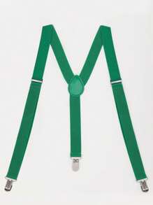 One Piece Men's Braces - Green - View 3