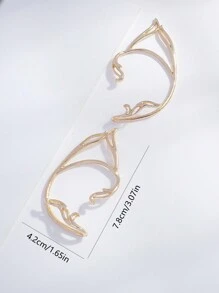 2 cái/bộ bọc tai thiết kế Elf - Vàng - Xem 3