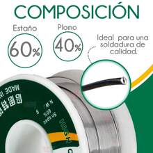 Soldering Kit Pencil Soldering Iron Roll And Flux Paste Tools For Soldering Iron - 藍色 - 查看 8