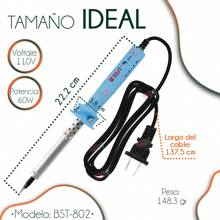 Soldering Kit Pencil Soldering Iron Roll And Flux Paste Tools For Soldering Iron - 藍色 - 查看 4