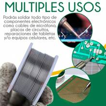 Soldering Kit Pencil Soldering Iron Roll And Flux Paste Tools For Soldering Iron - 藍色 - 查看 3