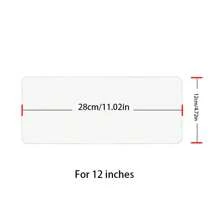 Universal Keyboard Film Protector Silicone Keyboard Cover For Laptop Desktop Computer Dust-proof - Clear - View 3