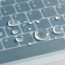 Universal Keyboard Film Protector Silicone Keyboard Cover For Laptop Desktop Computer Dust-proof - Clear - View 8