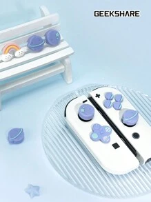 GeekShare 4 PCS Planet Button Cap Joystick Cover Compatible With Switch/OLED - 彩色 - 查看 9
