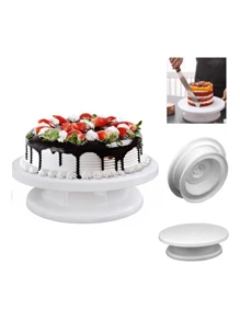 Kit Confeitaria Profissional Bailarina Giratória Raspadores Nivelador de Bolo Bico de confeitar Saco de confeitar