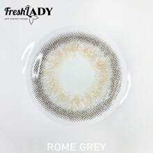 FRESH LADY Lentes De Contacto Desechables De 1 Año De Color Gris De La Marca Freshlady Rome - Gris - Ver 7