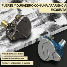 Audífonos Kz Zsn Pro In-ear Reducción De Ruido Con Mic Violeta - Morado - Ver 3