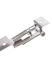 2 Piezas Soportes De Matrícula Para Carros Con Carga De Resorte Y Soporte De Acero Inoxidable Rectangular, Sujetadores Para Matrícula O Placa De Remolque - Albaricoque - Ver 9