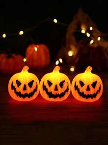 1入戶外萬聖節南瓜裝飾品 - 亮橙色 - 查看 5