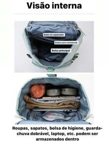 Bolsa de Treinamento para Viagem - Multicolorido - Visão 5