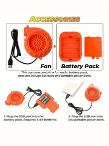 1入組防水充氣綠色外星人裝,適用於表演、派對、角色扮演和惡作劇。配備空氣泵,適合青少年使用 - 綠色 - 查看 7