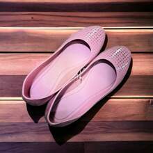 Zapatos de mujer con tacon bajo. Sandalias de mujer con tacon bajo Sandarely modelo Sarahi. Sandalias para señora. Sandalias formales. - Rosa - Ver 4