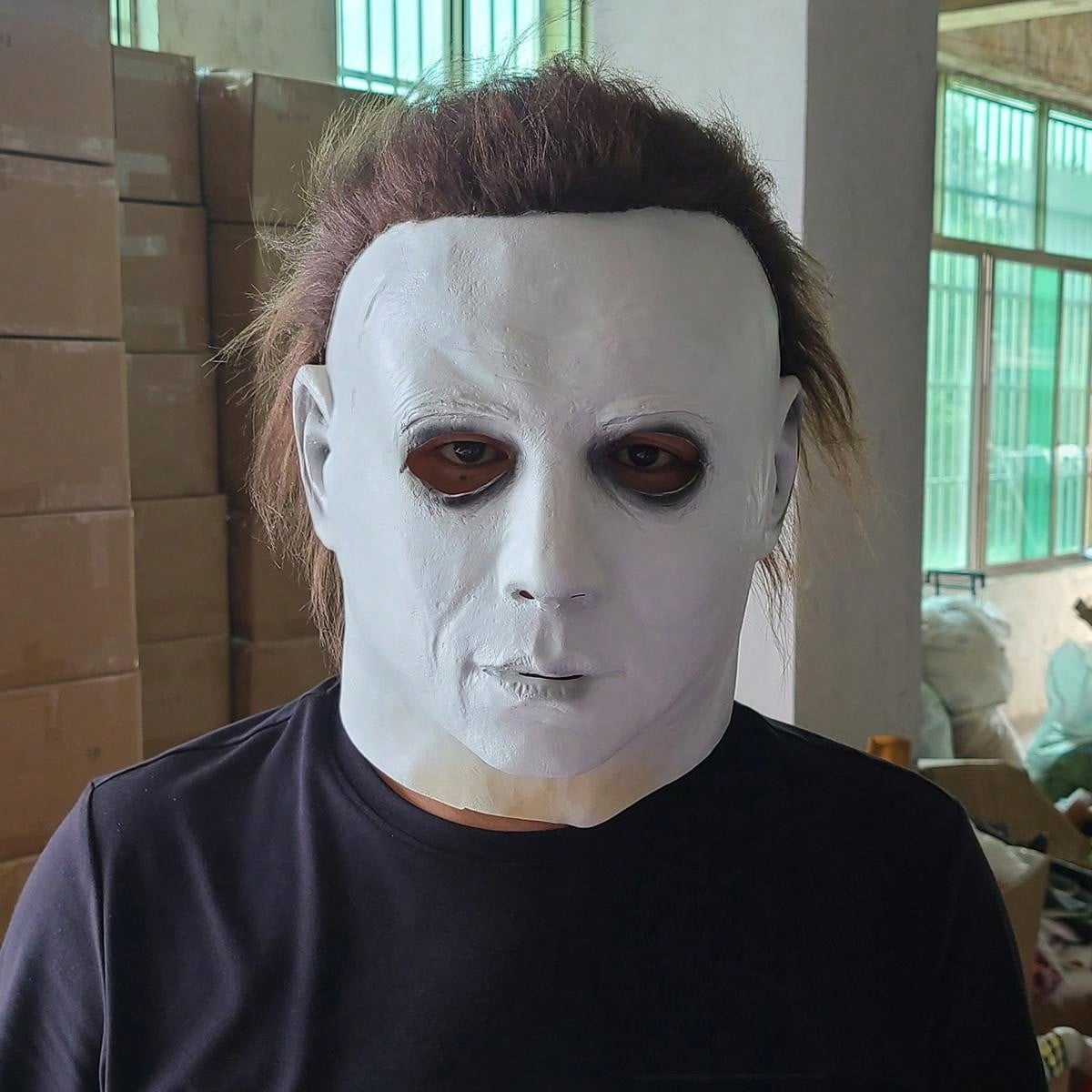 cosplay Men's horror masks, horror roleplaying costumes, props, secret