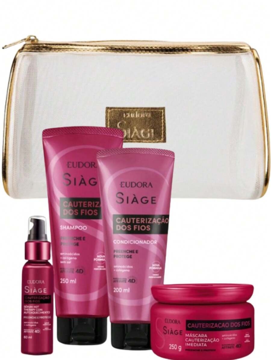 Hair Care Sets - Màu Hồng Tươi - Xem 1
