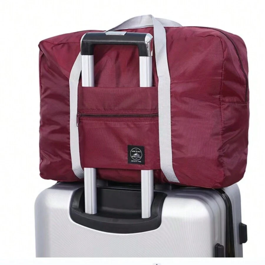 1 Mochila De Viaje Para Acampar Y Hacer Senderismo, Ligera Y Fácil De Empacar - Burdeos - Ver 1