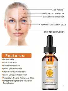 5ML/15ML/30ML/50ML/100ML促进胶原蛋白生成天然提拉紧致肌肤专业抗衰老亮肤精华 - 彩色 - 查看 2