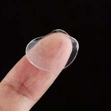 50或100入組雙面膠納米膠帶包含透明圓形托盤(7mm/10mm/15mm),強力無痕凝膠點膠水 - 白色 - 查看 3