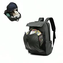 Mochila para hombre, impermeable, de moda, estilo funcional, de gran capacidad, para conducción al aire libre, bolsa de viaje para ordenador - Gris - Ver 1
