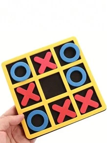 1 盒井字棋盘游戏益智游戏桌面游戏适合家庭聚会 EVA 材质不易损坏，适合万圣节/圣诞节/感恩节的成人派对游戏 - 彩色 - 查看 1