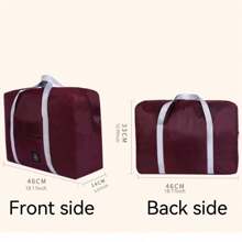 1 Mochila De Viaje Para Acampar Y Hacer Senderismo, Ligera Y Fácil De Empacar - Burdeos - Ver 2