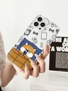 1 Miếng Trong suốt Túi hơi & Nhiều màu Hoạt hình Thiết kế TPU Chống sốc Ốp lưng & bao da điện thoại Tương thích với iPhone người mẫu - Nhiều màu - Xem 4