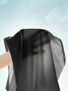 MEIYATING 高腰女士內褲,三角形造型,收復帶透氣和舒服織物 - 黑色 - 查看 3