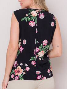 Women Tank Tops & Camis - 黑色 - 查看 2