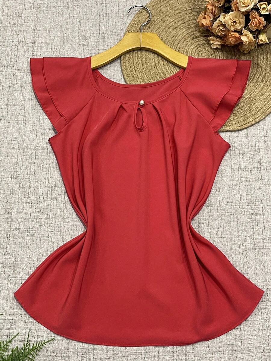 Women Blouses - Rojo - Ver 1