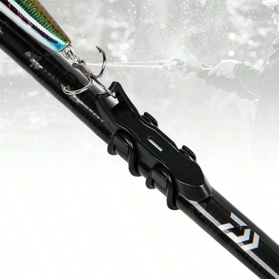 Letoyo強力磁鐵魚竿吊鉤磁性鉤4入裝 - 黑色 - 查看 1