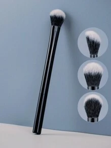 1pc cọ trang điểm tạo khối cao cấp màu đen dụng cụ làm đẹp - màu đen - Xem 1