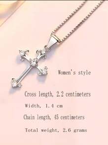 S925純銀吊墜項鍊,韓國風格,簡約時尚的鎖骨鍊,男士禮服 - 純銀男手鍊 - 查看 13