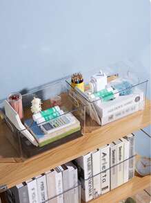 Plastic Storage Boxes - Kitchen Storage Or Pantry Cabinets - Refrigerator Storage Boxes, Pantry Storage And Storage Boxes, Cabinet Storage Boxes - Clear - View 6