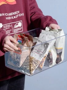 Plastic Storage Boxes - Kitchen Storage Or Pantry Cabinets - Refrigerator Storage Boxes, Pantry Storage And Storage Boxes, Cabinet Storage Boxes - Clear - View 5