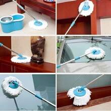 Trapeador con cubeta y exprimidor, trapeador, mágico spin Mob - Multicolor - Ver 4