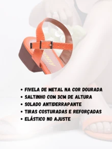 Women Heeled Sandals - 橘色 - 查看 2