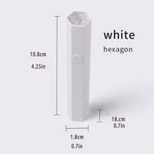 快乾指甲光療機,3個uv Led 3w凝膠指甲乾燥燈,美甲工具,可充電美容院設備 - 彩色 - 查看 9