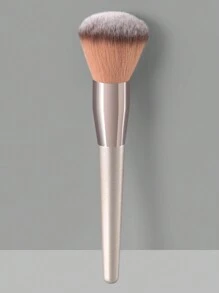 1 pieza/Lote Pincel de maquillaje color champán para polvo suelto, rubor, corrector, sombra de ojos, iluminador, multifuncional, un gran regalo - Champán - Ver 5