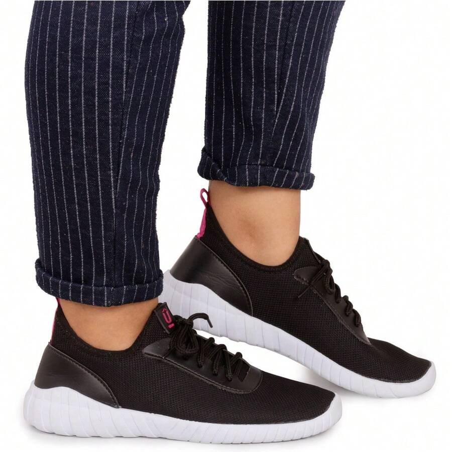 Women Sports Shoes - Màu Hồng Tươi - Xem 1