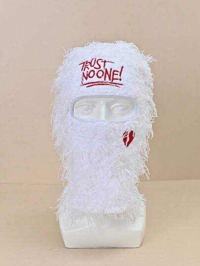 1pc Men's Windproof Outdoor Cycling Face Mask Headwear Valentine's Day Valentines Beanie Fall Outfit