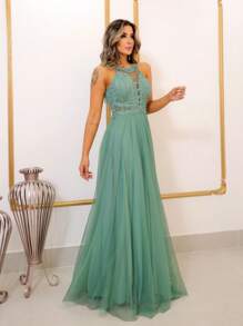 Grife Velasco Women Prom & Evening Dresses - 橄欖綠 - 查看 6