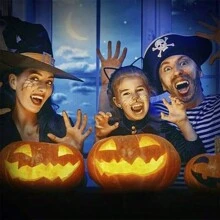 5pcs Retractable Scary Vampire Fangs Teeth For Halloween Party, Cosplay Costume, Suitable For Children And Adults