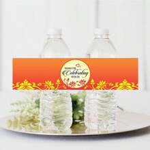 10pcs/lot Water Bottle Sticker Gift Gift Tag Decorative Sticker - Multicolor - View 4