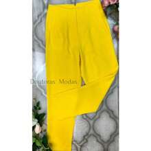 Women Pants - Màu vàng - Xem 1